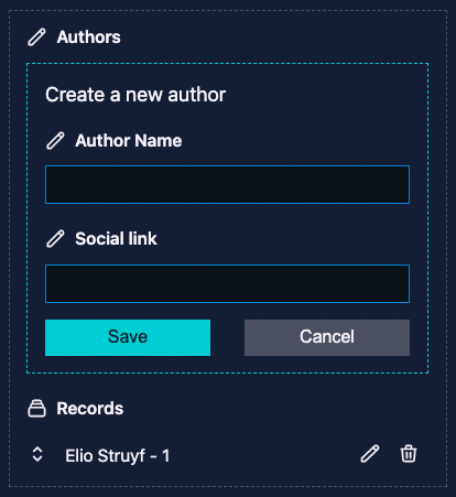 Block field type rendering
