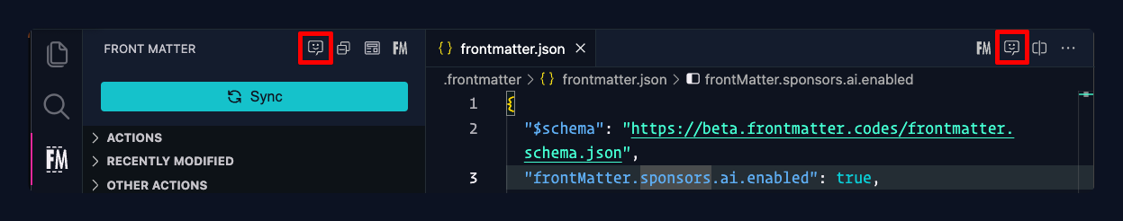 Front Matter AI Assistent